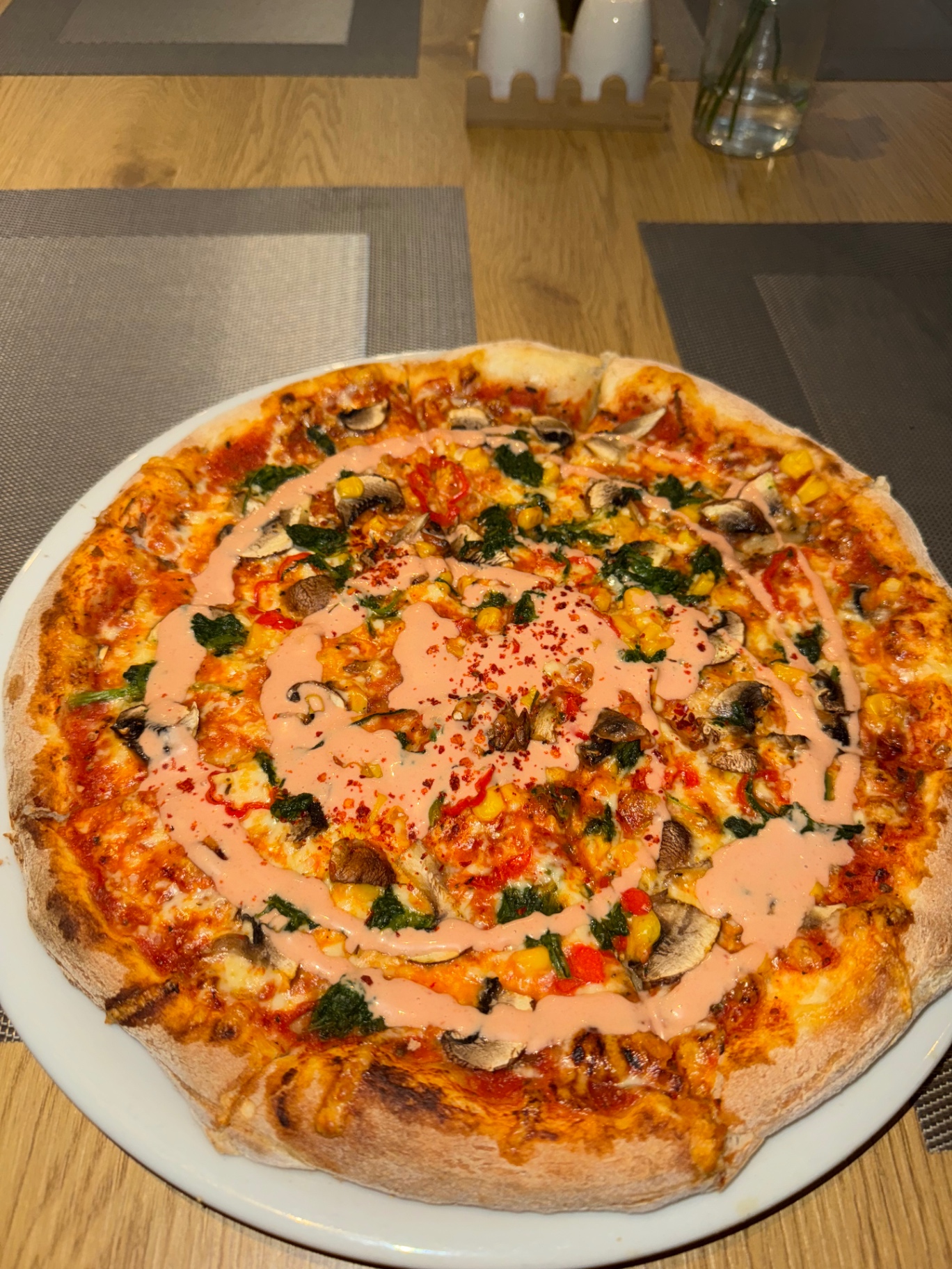 Vegetarische Spezialpizza
