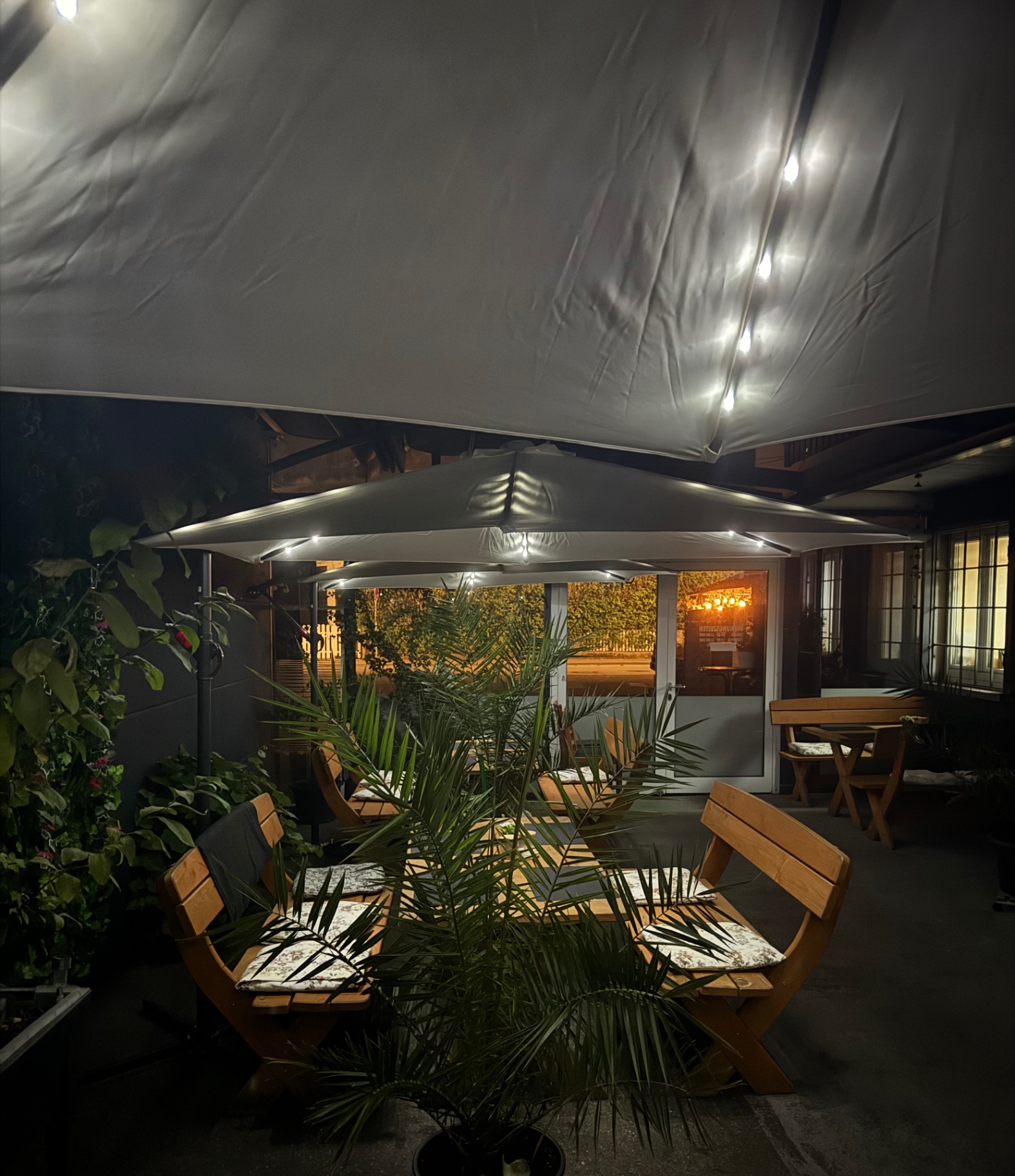 Auf der Terrasse